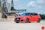 Audi RS3 Sportback on Vossen Wheels (CVT) 2017 года